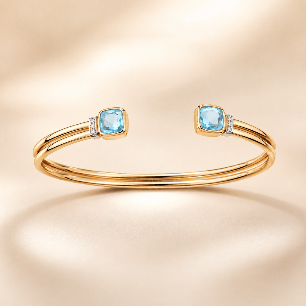 Azure Glow Bracelet