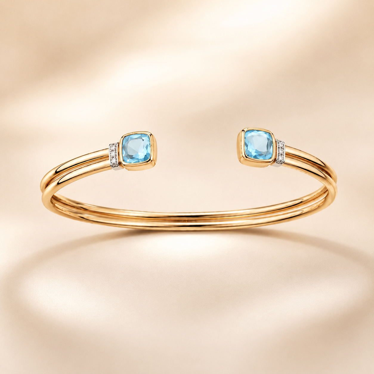 Azure Glow Bracelet