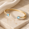 Azure Glow Bracelet