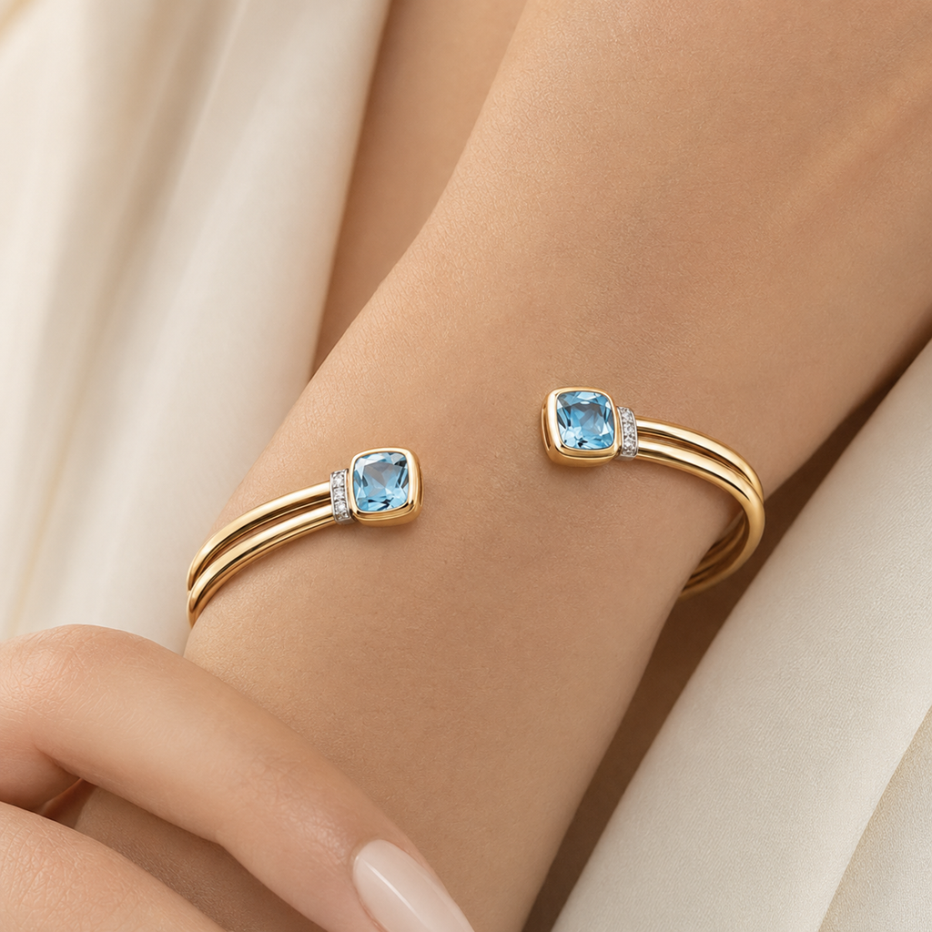 Azure Glow Bracelet