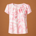 White/Pink Top
