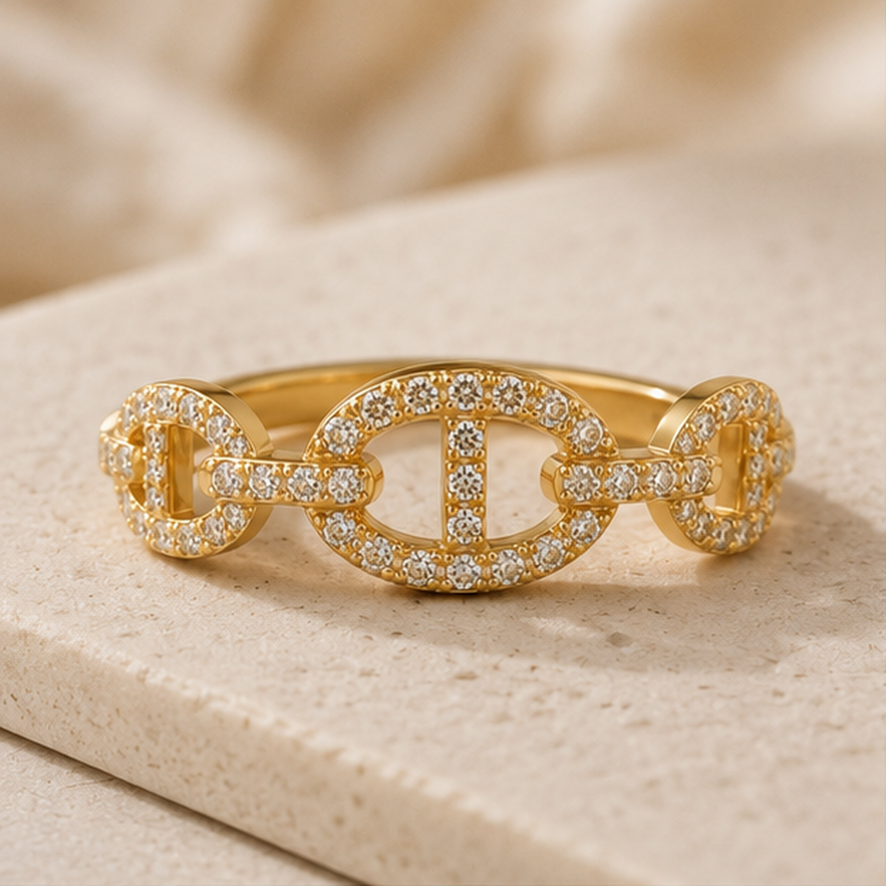 Zirconium Stones Ring